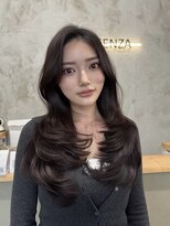 エッセンザ 梅田(ESSENZA) 上品色気ヘア 海外レイヤーカット