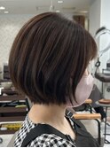 ショートボブ/白髪ぼかし/成田駅/成田/マンツーマン