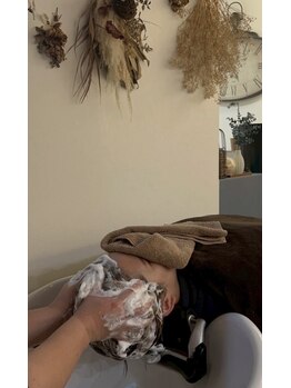 ヘアー ラルーチェ(Hair LulLuce)の写真/においやかゆみの対策に◎日常を忘れる心地よいヘッドスパ体験を◎
