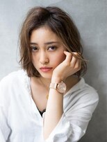 アッシュ 成増店(Ash)&nbsp;柔らかニュアンスボブ×透明感ブラウン