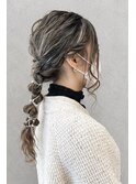 玉ねぎヘアアレンジ