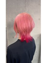 リック(Ric by KENJE)&nbsp;ピンク好き必見ウルフカラー