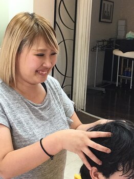 ヘアーアンドメイク アントレイ(HAIR&MAKE)の写真/《アントレイ》でリラックスして優しい時間を・・＊こだわりのヘッドスパで日々の疲れをリフレッシュ♪