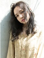 ラボ(Ravo) [Ravo]透け感グレージュくせ毛風パーマ