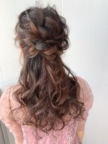 ヘアスタジオニコ(hair studio nico...)&nbsp;パーティハーフアップ