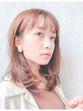 クラム(clam.) トレンドのミディアムレイヤー