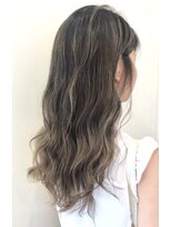 ネオリーブウリ 二子玉川店(Neolive uri)&nbsp;くすみカラーハイライトカラーインナーカラー透け感オリーブ