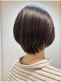 前上がりのショートボブ【RENJISHI 宮本】