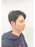 定番センターパートツーブロックスタイル