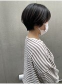 丸みショートボブ