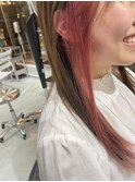 髪質改善×トリートメント×インナー×ピンク×艶髪