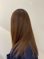 クラップス 金沢文庫店(CLAPS) 美しい艶のある髪へ×タイトストレート/アースカラー