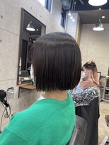 ヘアサロン ドットプラス 町田店(dot. plus)&nbsp;<Insta@s_ym_99_>ぱつっとボブ/くびれヘア[町田駅]