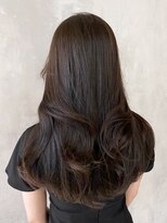 アルバム 渋谷パルコ(ALBUM)&nbsp;クリアブラウンレイヤーカット_グレージュカラー_ba415361
