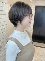 ヘアメイク シンズ レインボー(Hair Make SHIN'S RAINBOW)&nbsp;ショートボブ/大人巻き/ぷつっとボブ/ナチュラルカラー/高松
