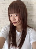 似合わせカット/ロングスタイル