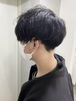 デューヘアー(due hair) MEN'S HAIR 黒髪マッシュ
