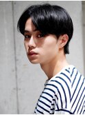 オイルでサラッと毛流れセンターパート