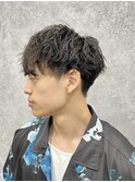ツイストスパイラルパーマスタイル