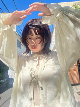 ベル 表参道店(Belle) 小顔見えするレイヤーボブ