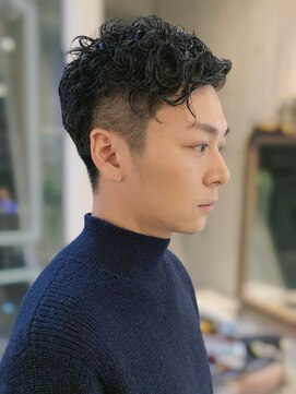 キビト(kibito) おしゃれツーブロパーマ