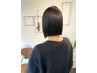【再来】カット+全体ヘアマニキュア+SYSTEMトリートメント(シンプル)