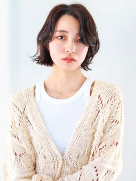 ガリカ 蔵前(Gallica) <土屋結良>ワンカラーでできる地毛風カラーの外ハネボブ