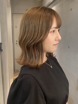 ラフ 大宮店(Laf) 外ハネミディアムスタイル