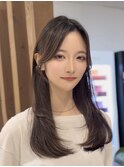 魅せるレイヤーカット/ロングヘア/顔まわり/韓国ヘア/似合わせ/