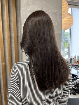 ボタン ハカタ(VOTAN hakata) 【藤野結衣】オリーブグレージュ×透け感カラー