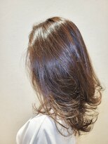松本平太郎美容室 吉祥寺パートファイブ(PART5)&nbsp;ロングフェザーレイヤー×イノアカラー/30代40代50代60代