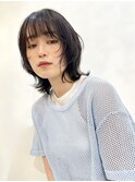 【韓国スタイル】レイヤーボブ×顔周りカット×グレージュカラー
