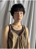 パーマ/ショートカット/カット/ニュアンスパーマ/