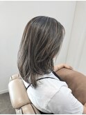 ハイライトたっぷりなデザインカラー