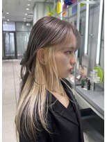 ノラ シンディ(NORA CYNDY)&nbsp;インナーカラーアンブレラカラーケアブリーチホワイトブロンド