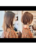ホワイトグレージュ/ミニウルフ/チェリーブラウン