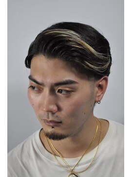 ヒロギンザバーバーショップ 大宮店(HIRO GINZA BARBER SHOP) 長め73分けツーブロック