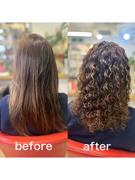 ツイストスパイラルパーマ