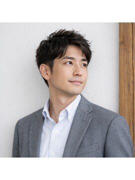 スープレックス ヘアーデザイン(SOUPREX HAIR DESIGN) 大人メンズショートビジネスパーマ 20代 30代 40代 50代 60代