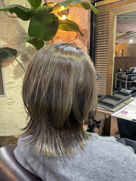 ロッソバイアルター 鎌取(ROSSO by aL-ter) 【黒髪/オリーブグレー/クラゲヘアー】千葉香奈