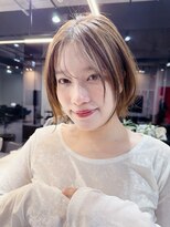 ファンナギンザ(FaNNa ginza)&nbsp;くびれヘア/シースルーバング/前髪/小顔カット/透明感/レイヤー