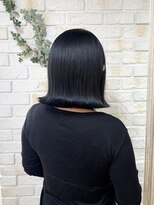 ミックリンクバイリッシュ(mic link by Riche)&nbsp;髪質改善×ブルーブラックボブ♪