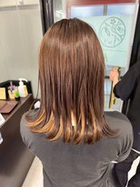 アイズ 本厚木(AIZU) インナーカラー ベージュ