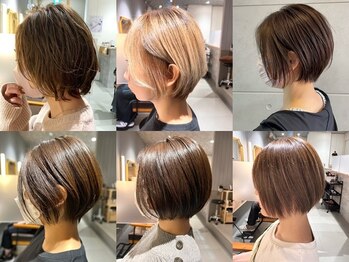 ジーク(SieG)の写真/【ショートヘア/ショートボブ得意です♪】カット￥4500～/カットカラー￥8000～/結べる長さもご相談ください!