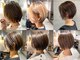 ジーク(SieG)の写真/【ショートヘア/ショートボブ得意です♪】カット￥4500～/カットカラー￥8000～/結べる長さもご相談ください!