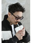 ナチュラルフェード×アクティブショート<バーバー/中野/中野駅>