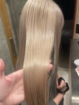 テーラヘアー 石岡店(TELA HAIR)&nbsp;ホワイトミルクティー