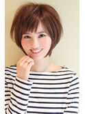 お手入れ簡単☆小顔キュートショート