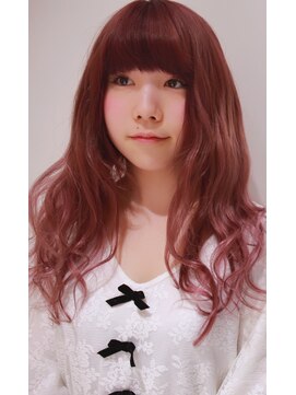クリーン ヘアデザイン(CLLN hair Design) 【CLLN 】 シアーモーブピンクグラデーション