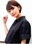 小顔ブランジュショートボブ【表参道／青山　drop】